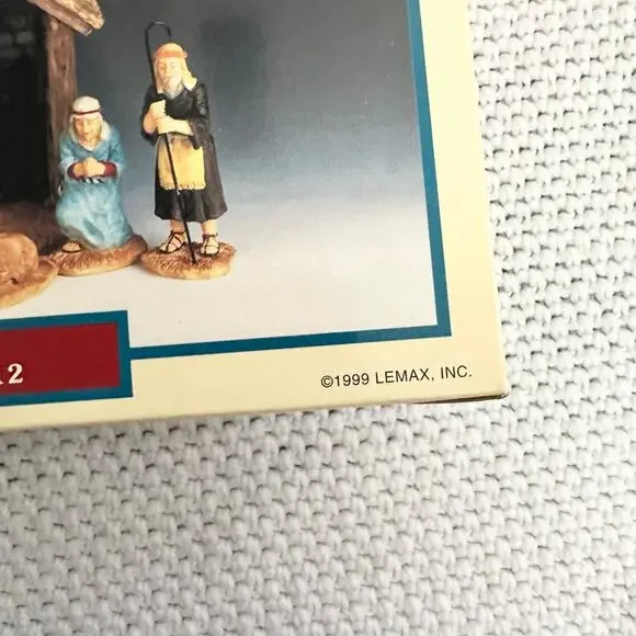 Lemax Village Collection 1999 Poly Resin Nativity Scene Set of 12 Pieces Total - Picture 3 of 7